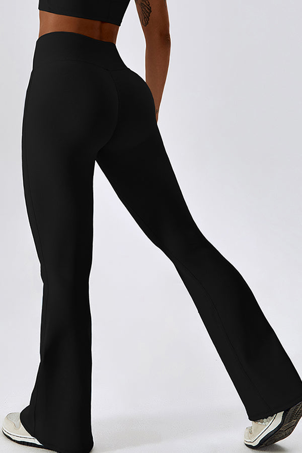 Flared High-Waist Sculpt Leggings