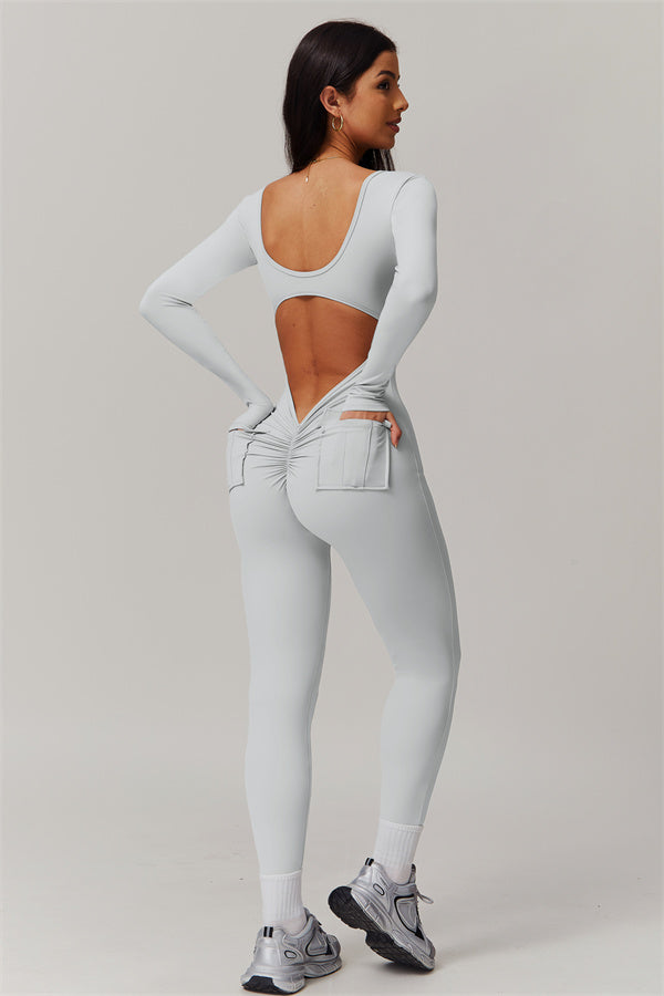 Curve-Enhancing Utility Jumpsuit