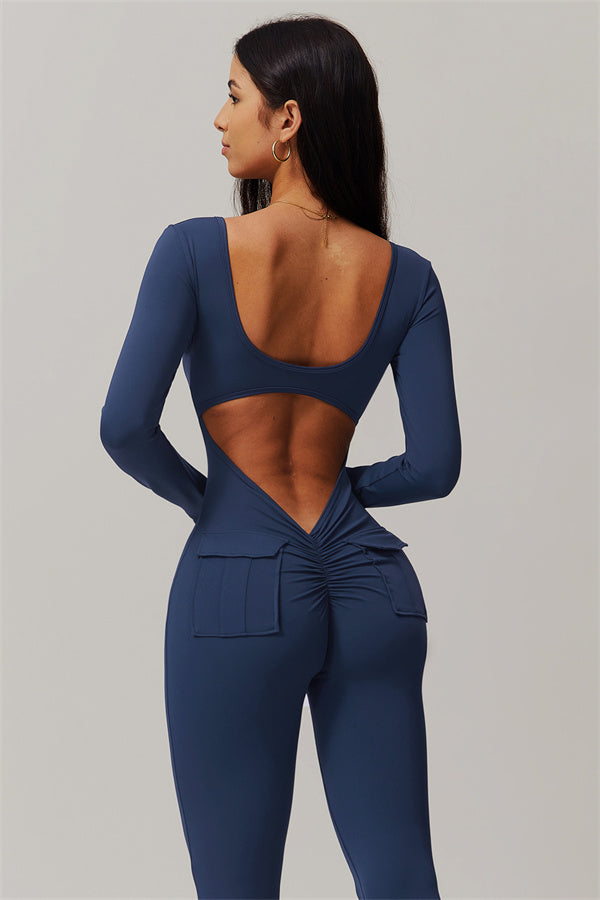 Curve-Enhancing Utility Jumpsuit