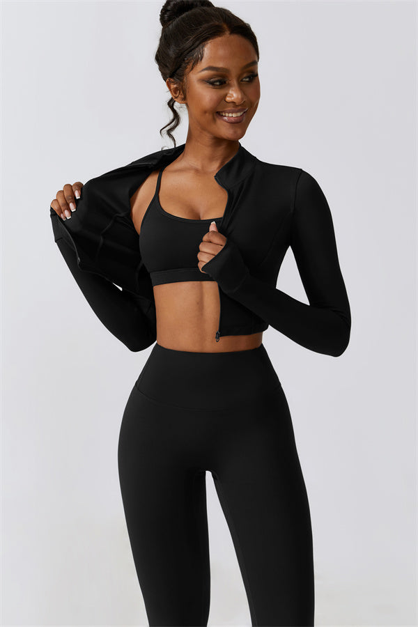 Seamless Performance Activewear 3-Piece Set