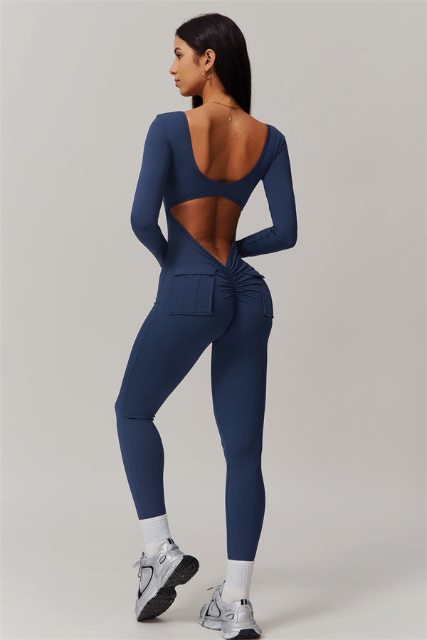 Curve-Enhancing Utility Jumpsuit