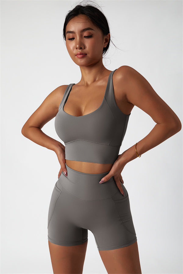 SculptFit Seamless Sports Bra