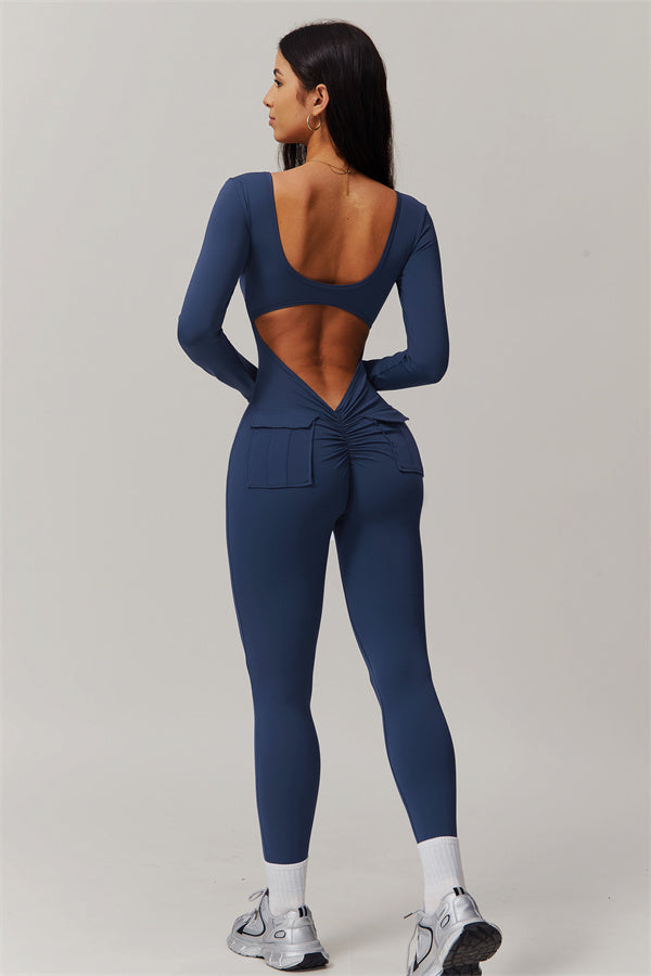 Curve-Enhancing Utility Jumpsuit