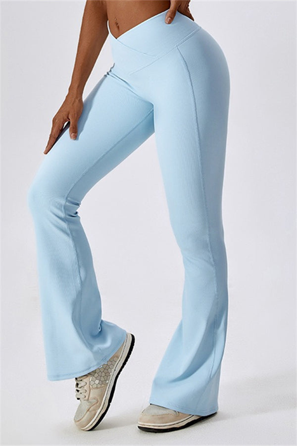 Flared High-Waist Sculpt Leggings