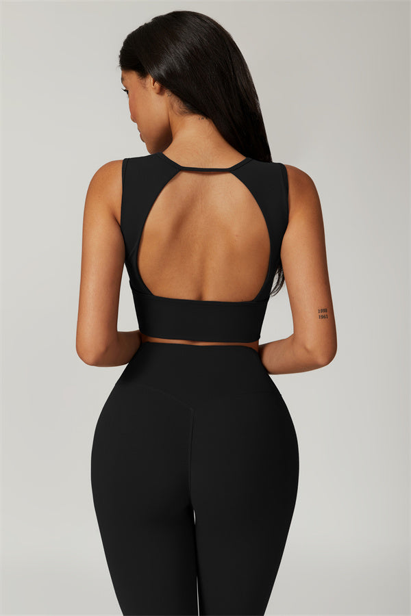 Motion Sculpt Open-Back Sports Bra