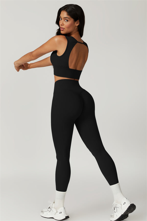 Motion Sculpt Open-Back Sports Bra