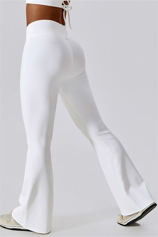 Flared High-Waist Sculpt Leggings