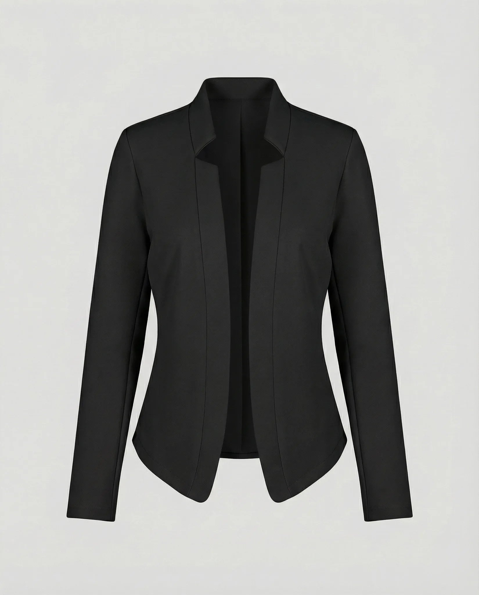 Marynarka slim fit z kołnierzem mandaryńskim